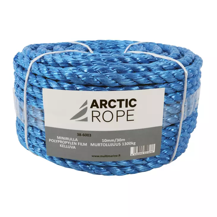 Yleisköysi polypropeeni 10mm 30m sininen Arctic Rope - Köydet ja narut - 6430045421678 - 1