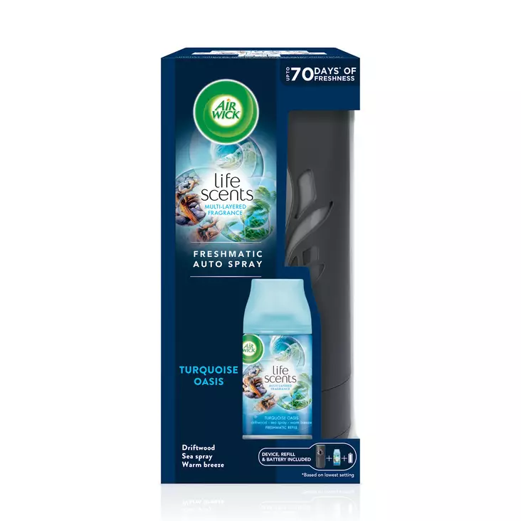 Airwick Freshmatic kone+täyttö 250ml - Huonetuoksut ja ilmanraikastimet - 5714970000858 - 1