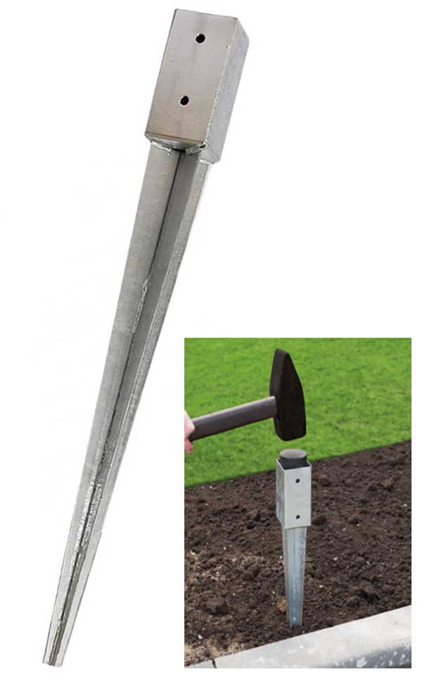 AITATOLPAN JALKA 51 x 102 x 750mm - Aitatolpan jalat - 6438168002958 - 1