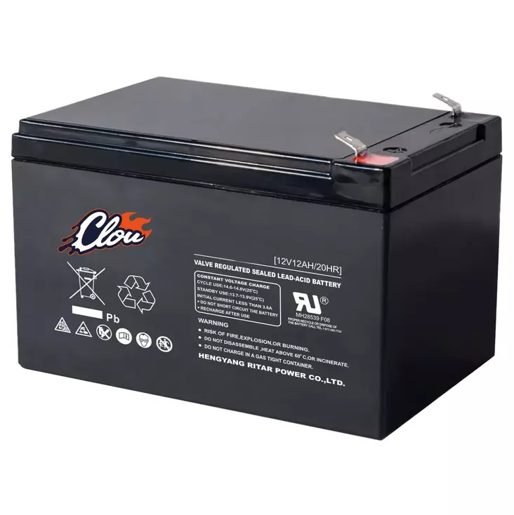 AKKU AGM 12AH 12V F2 CLOU 12120 huoltovapaa - Vapaa-ajan akut - 6438014270678 - 1