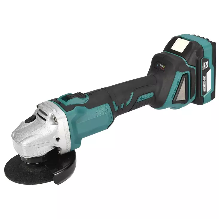 Akkuk=C3=A4ytt=C3=B6inen kulmahiomakone akkur=C3=A4ll=C3=A4kk=C3=A4 18=
V - Sähkökulmahiomakoneet ja -rälläkät - 6438168113388 - 1