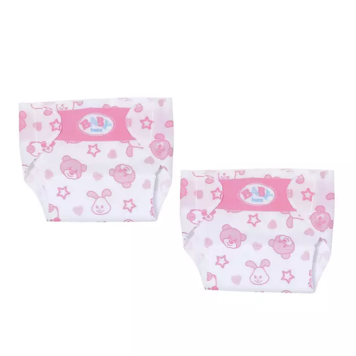 Baby Born pienet vaipat 2 kpl - Nuket ja nuken tarvikkeet - 4001167828908 - 1