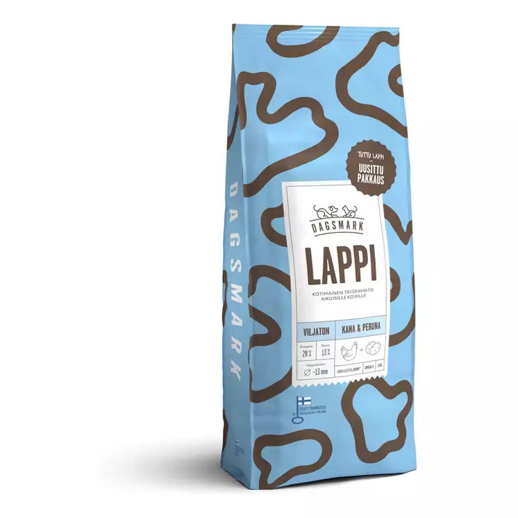 Dagsmark koiranruoka Lappi kana-peru 2kg - Koiranruoat ja herkut - 6430066383818 - 1