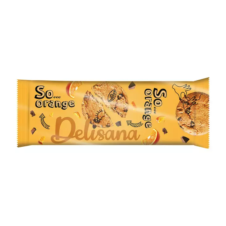 Delisana Crunchy 100g Suklaa-Appelsiini - Leivät, keksit ja leivonnaiset - 5906812006078 - 1