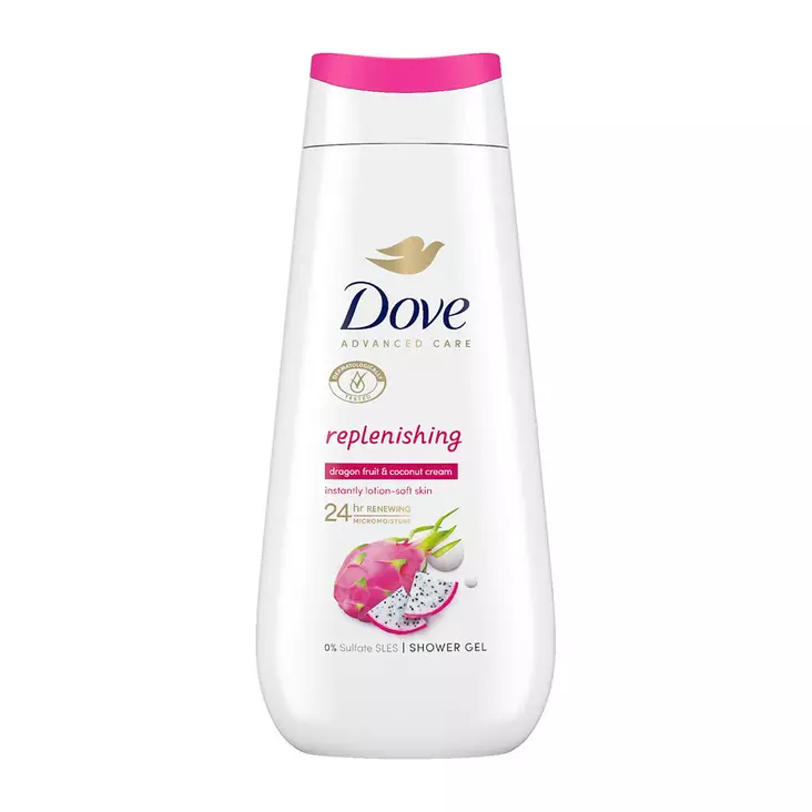 Dove Suihkusaippua 225ml Replenishing - Suihkusaippuat ja suihkugeelit - 8720181608308 - 1