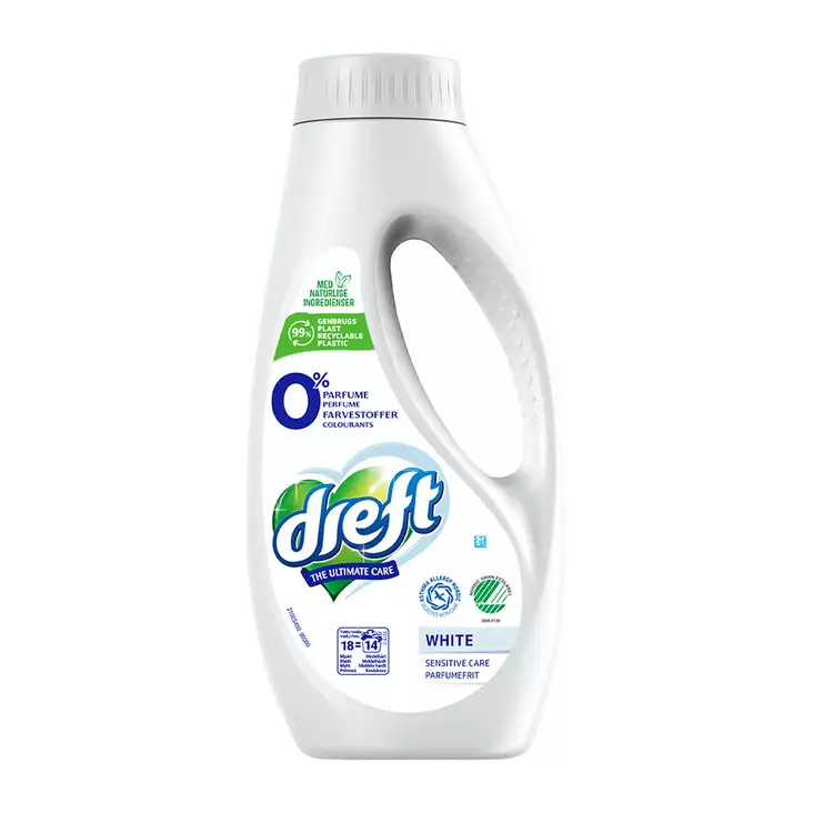 Pyykinpesuneste Dreft Sensi White 728ml - Pyykinpesunesteet - 8719558804658 - 1