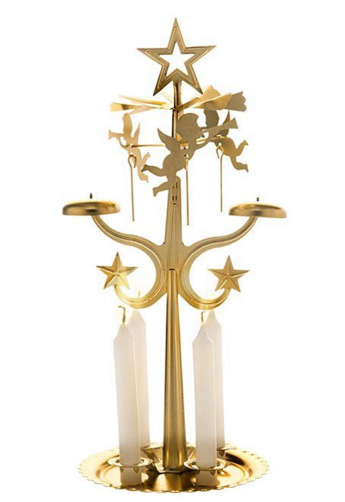 ENKELIKELLO neljän kynttilän - Joulukoristeet ja lumihiutalepallot - 6410410107598 - 1