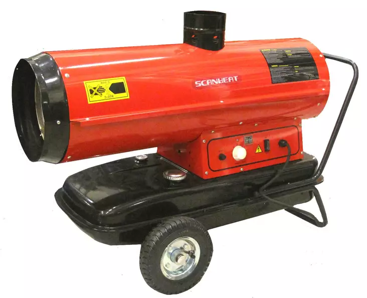 HALLILÄMMITIN PAKOK.POISTO 20KW - Rakennuslämmittimet ja lämpöpuhaltimet - 6438168079998 - 1