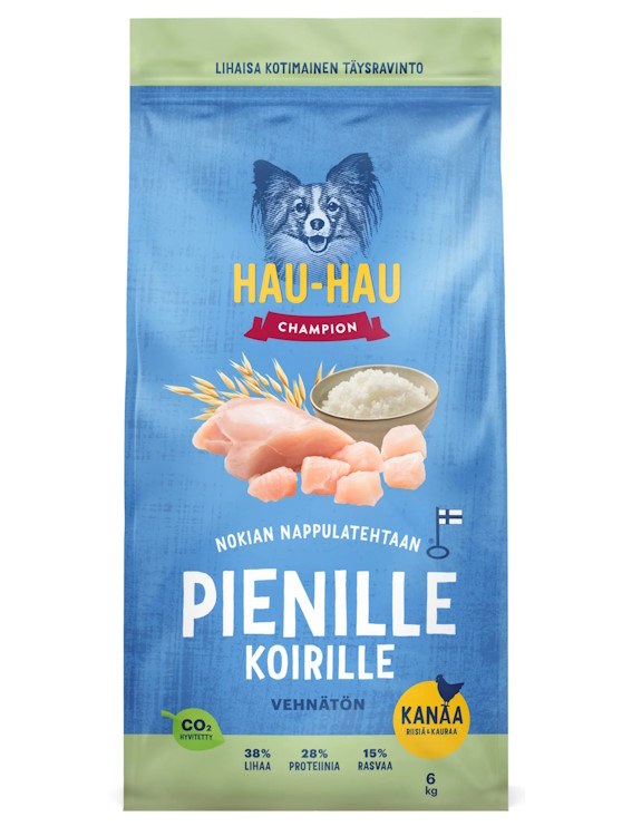 t=C3=A4ysravinto hauhau pienille koirille 6kg - Koiranruoat ja herkut - 6430076899118 - 1