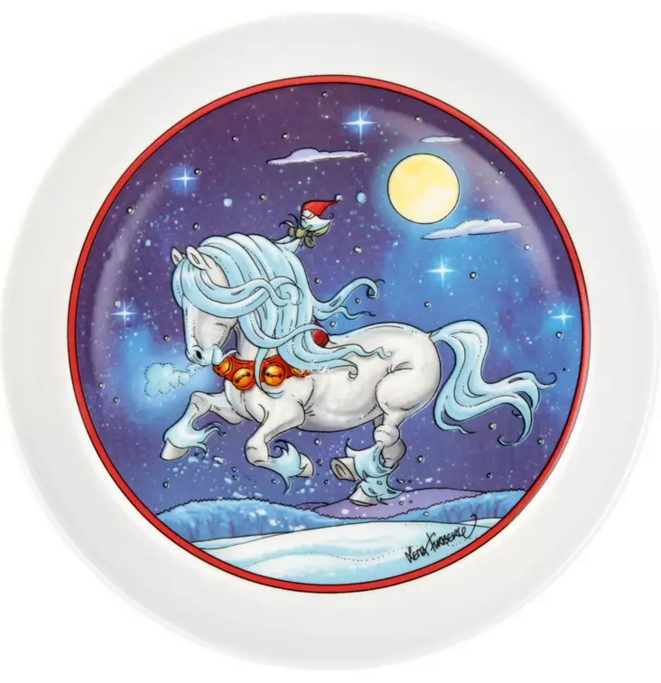 Martinex Hevoset Lautanen. - Lautaset ja kulhot - 6416550222948 - 1