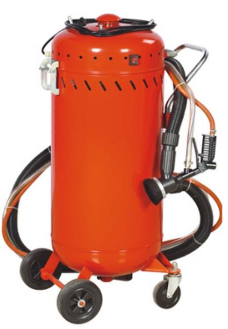 Hiekkapuhalluslaite 120ltr imurilla - Hiekkapuhallus ja soodapuhallus - 6438168037158 - 1