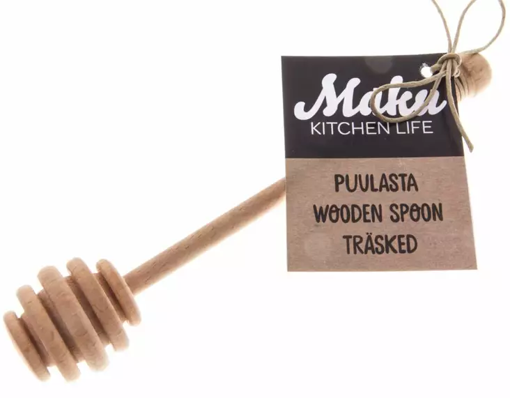 HUNAJALUSIKKA PUINEN PYÖKKI - Keittiötyövälineet - 6410412712608 - 1