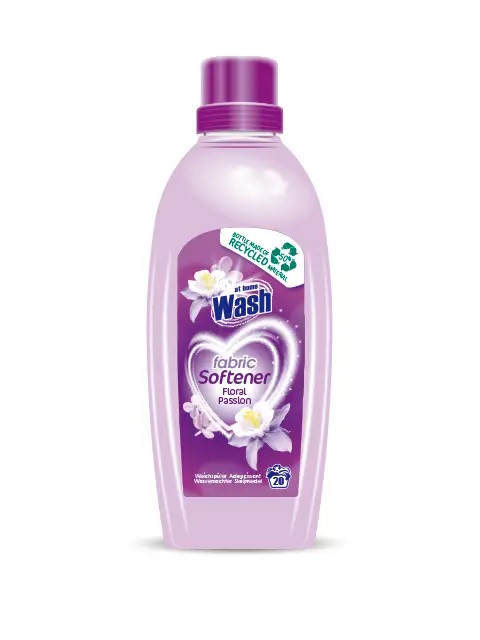 At Home Wash Fabric Softener 750ml Floral Passion - Huuhteluaineet ja pyykkietikat - 8718692419988 - 1