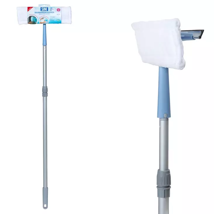 IKKUNAPESIN/KUIVAIN+teleskooppiva. SINI  - Ikkunankuivaimet ja -pesimet - 6423800025938 - 1