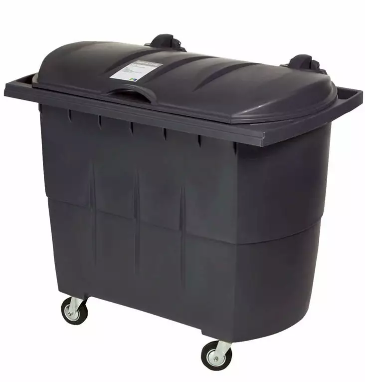 JÄTEASTIA 660L ERGOBIN ANTRASIITTI - Pihan jäteastiat - 6412250002118 - 1
