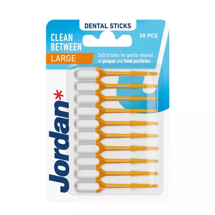 JORDAN HAMMASTIKKU CLEAN BETWEEN L - Suunhoitotarvikkeet - 7046110071618 - 1