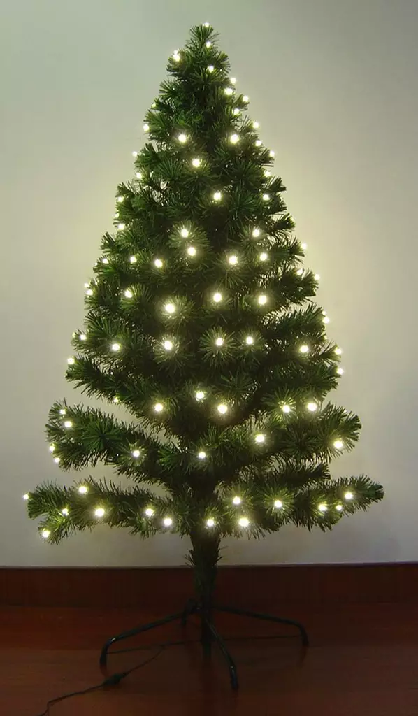 JOULUKUUSI 150 CM LED VALOILLA - Muovikuuset ja tekokuuset - 6410412142788 - 1