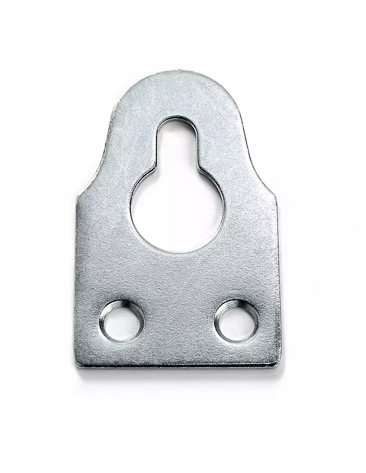 KALUSTEKANNATIN 25X40MM Sinkitty teräs 637 HABO - Hyllynkannattimet ja seinäkiskot - 7317900016868 - 1