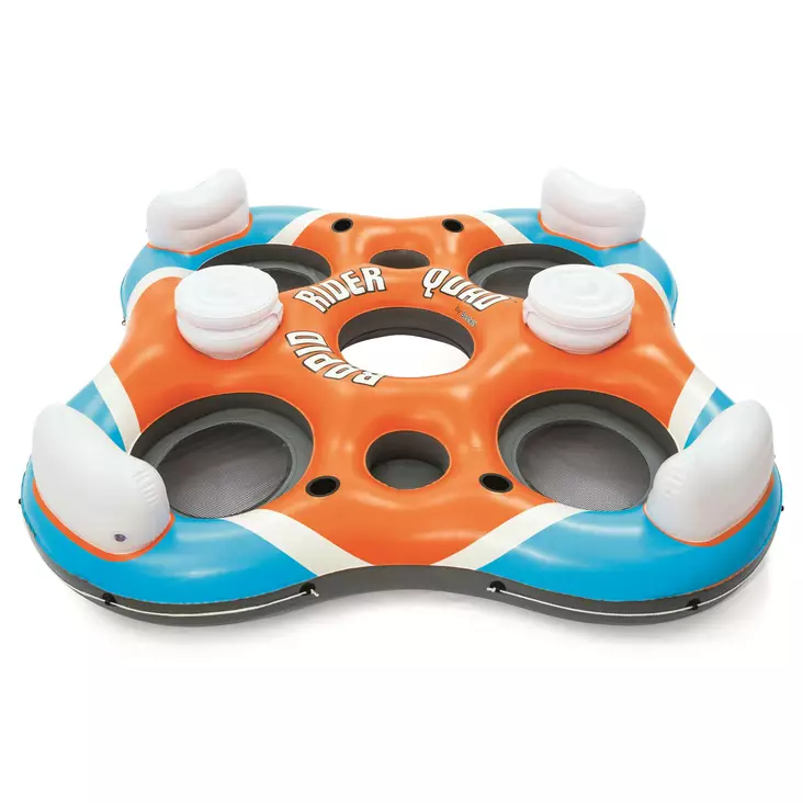 KELLUNTATUOLI KYLMÄLAUKUILLA RAPID RIDER NELJÄLLE 257x257CM - Vesilelut ja uimapatjat - 6942138949988 - 1