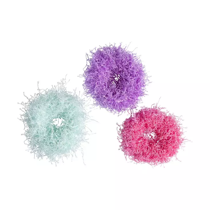 Cailap Kids pörröhiuslenkit 3kpl, isot - Hiuskorut, pinnit ja pompulat - 6416274422938 - 1