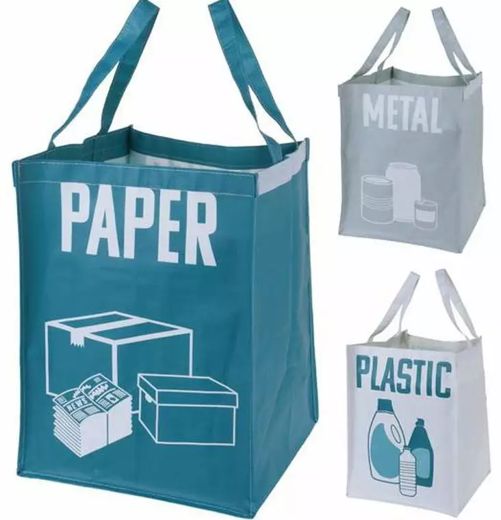 KIERRÄTYSKASSI 3kpl - Roskapussit - 8719987289798 - 1