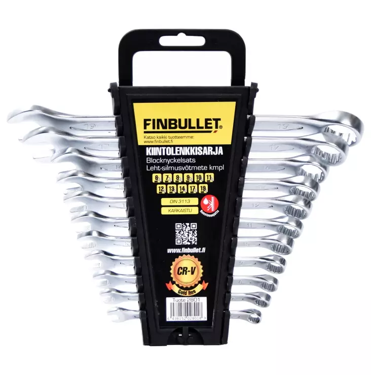 kiintoavainsarja kiintolenkkisarja lenkkisarja - Kiintolenkkiavaimet ja sarjat - 6438152028018 - 1