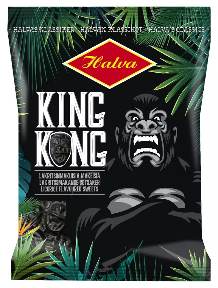  King Kong makeinen 135g Halva=20 - Makeiset ja naposteltavat - 6420900006188 - 1