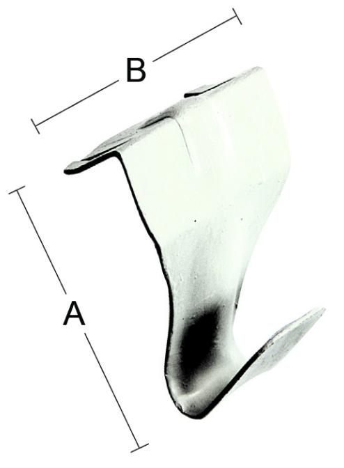 KIPSILEVYKOUKKU 5102 - Koukut, naulakot ja telineet - 7393110051028 - 1