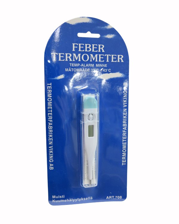 digitaalinen kuumemittari kotelolla - Kuumemittarit - 7316040007088 - 1