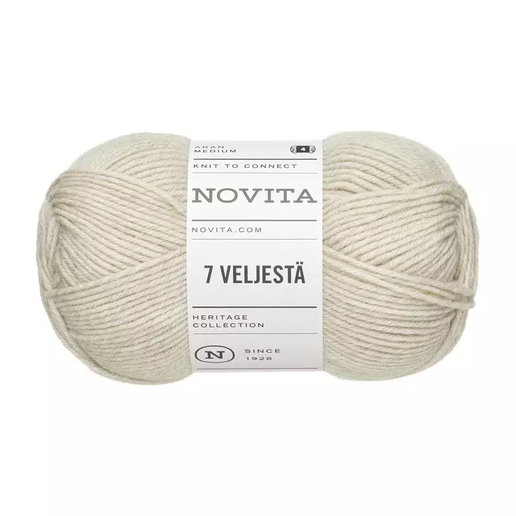 Lanka 7 veljestä pellava 100g - Sukkalangat - 6412618215518 - 1