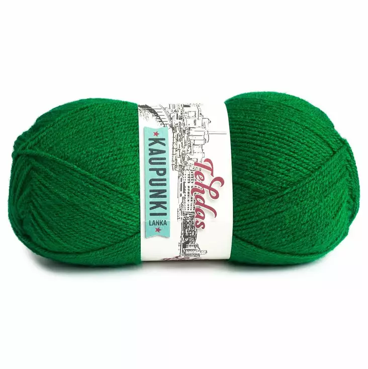 Lanka Tehdas 22 Smaragdinvihreä 100 g - Akryylilangat - 6430063331478 - 1