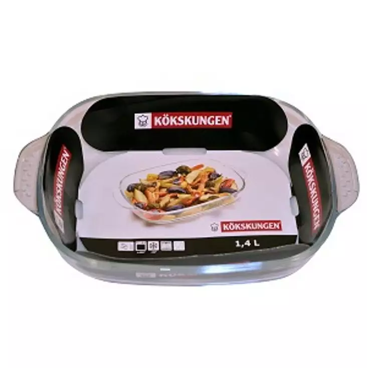 LASIVUOKA 1,45L Kökskungen - Uunivuoat ja lasivuoat - 7391467231018 - 1