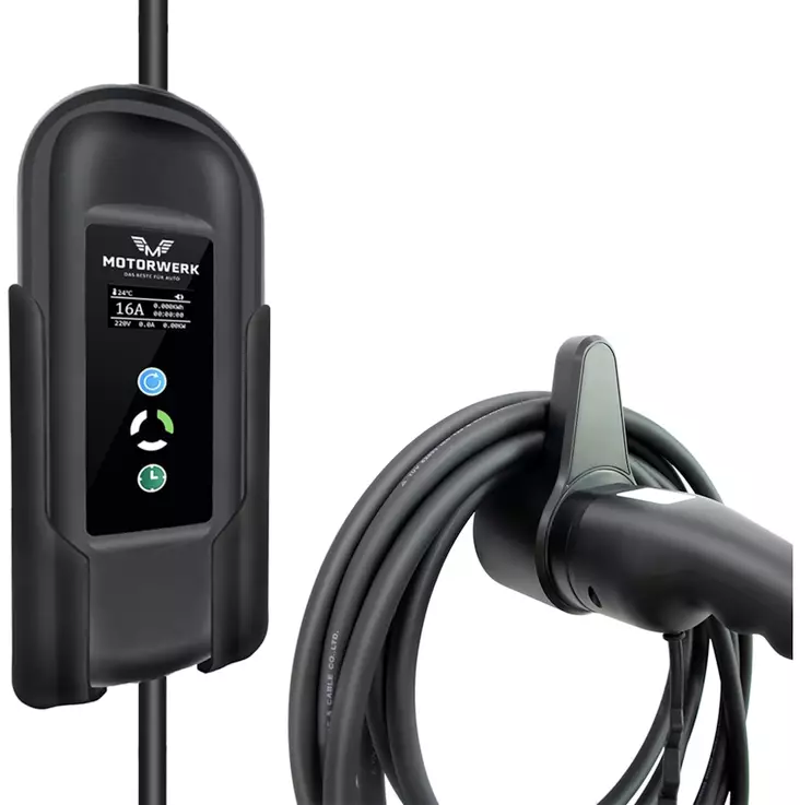 Sein=C3=A4teline Motorwerk laturille - Sähköauton latauskaapelit - 6438014351858 - 1