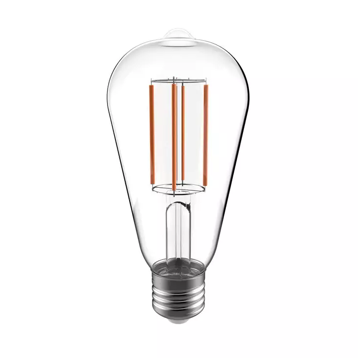 LED ST64 830 470lm E27 360 CL - Lamput E27 kanta - 6435200289988 - 1