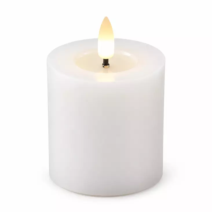 Led liquid wax vahakynttilä 7,5x10cm - Hautakynttilät - 6438506024208 - 1