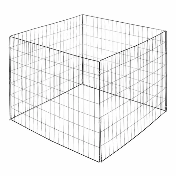 LEHTIKOMPOSTORI 90x90x70cm - Kompostorit - 6438159220798 - 1