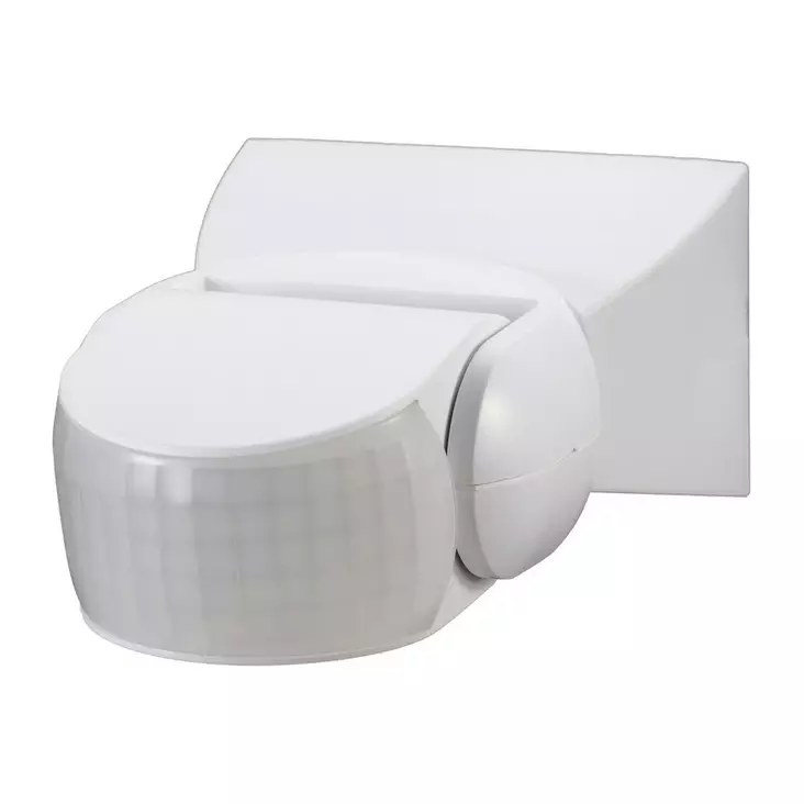 Liiketunnistin 180º IP65 valkoinen Harju - Pistorasiat, haaroittimet ja kytkimet - 6438140935328 - 1