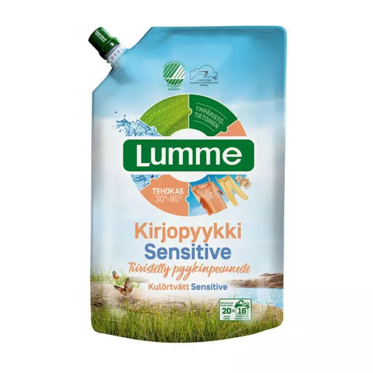 LUMME SENSITIVE KIRJOPYYKKI 800ml - Pyykinpesunesteet - 7310612382108 - 1