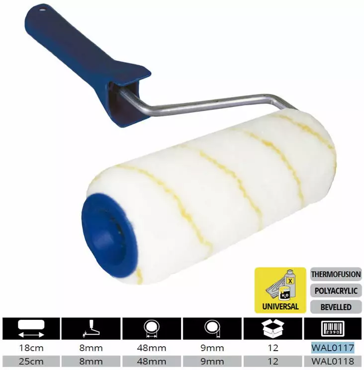 MAALITELA GIRPAINT 25CM UNIVERSAL - Maalitelat - 5900950151188 - 1