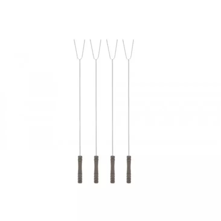 Puukahvainen makkaratikku nuotiolle ja takkamakkaroille. Pituus 63 cm.=
 - Varrastikut, makkara- ja paahtamistikut - 6410411827198 - 4