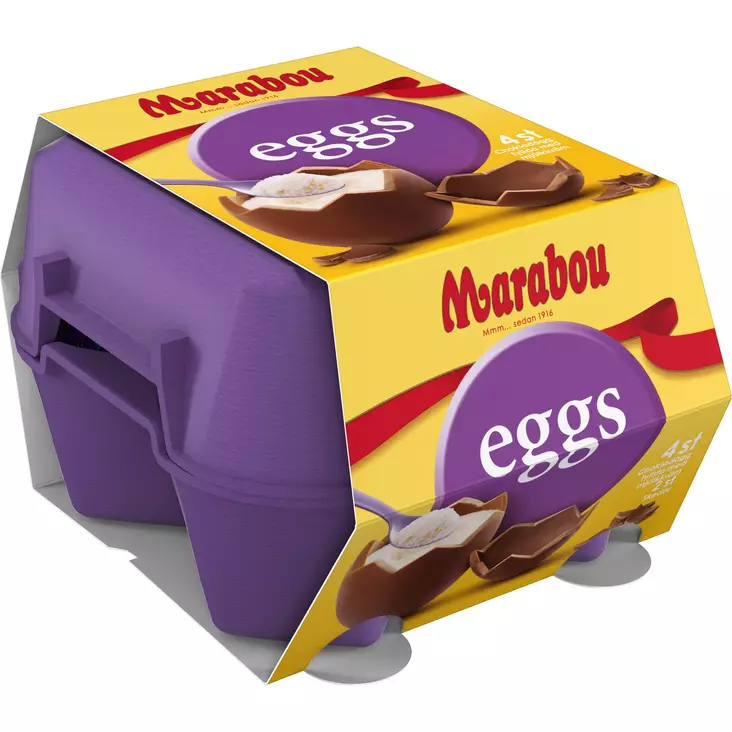 Marabou Eggs suklaamunat täytteellä - Makeiset ja naposteltavat - 7622210776358 - 1