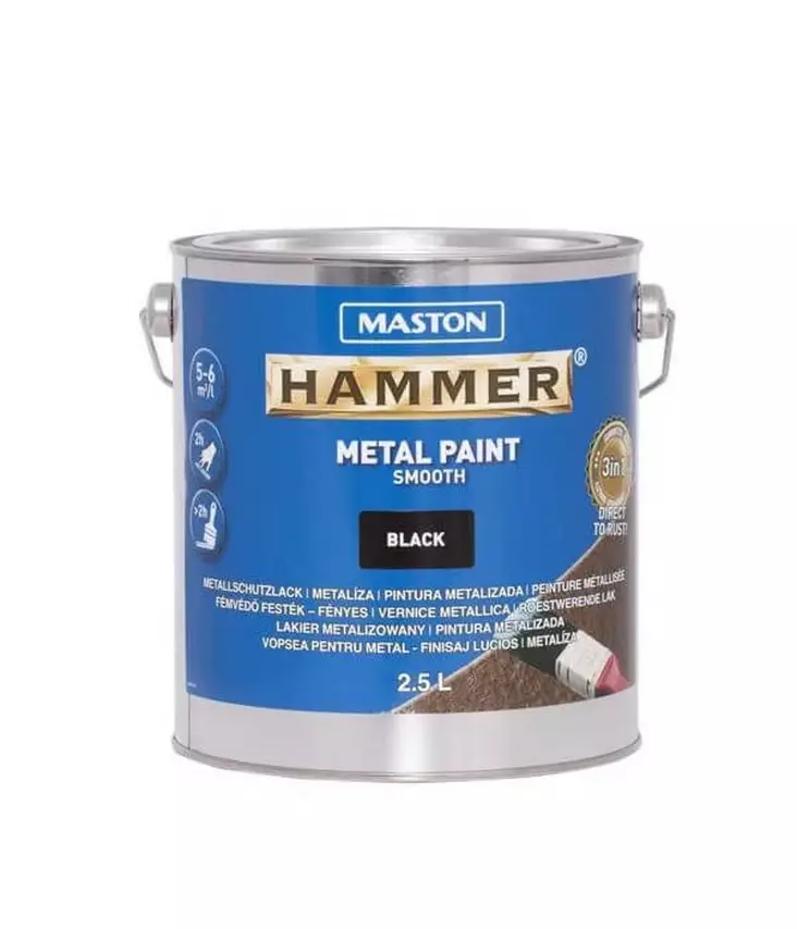 Maston Hammer musta. - Ulkomaalit - 6412490012168 - 1