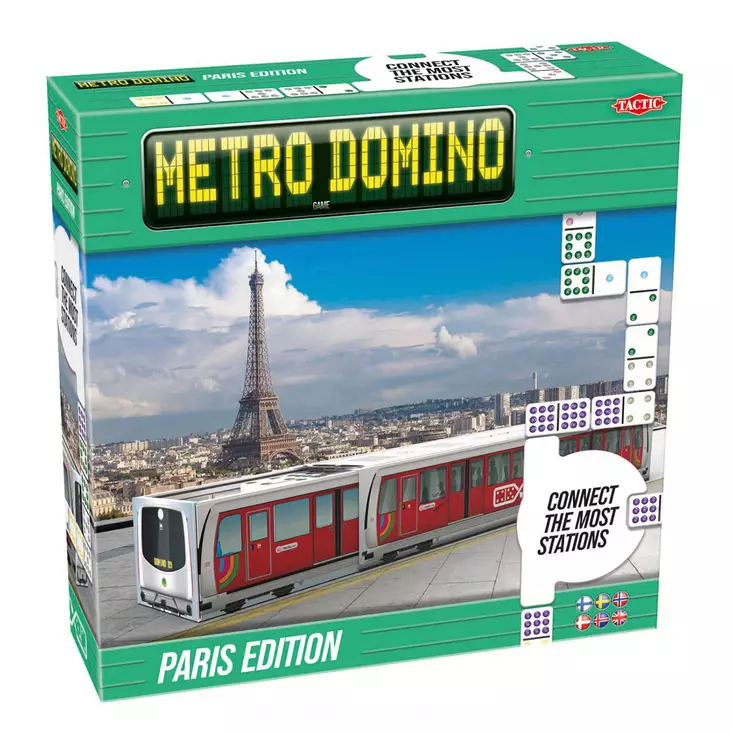 Metro Domino Paris - Lautapelit ja seurapelit - 6416739589268 - 1