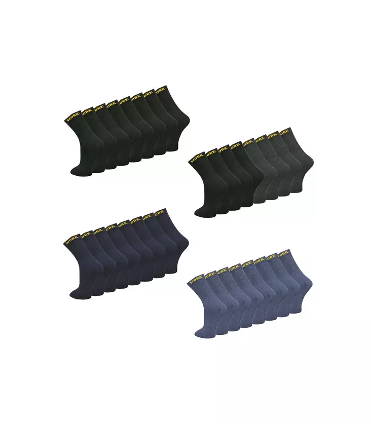 MIESTEN SUKAT WORK 8-PARIA VÄRILAJITELMA - Miesten sukat - 4016246570098 - 1