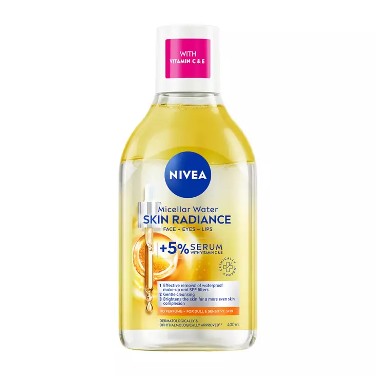 Nivea Misellivesi Skin Glow 400ml - Kasvojen puhdistus - 4006000068428 - 1