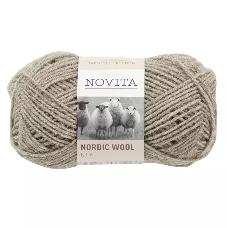 NOVITA NORDIC WOOL 50G LANKA Useita eri värejä - Villalangat - 6412612310608 - 1