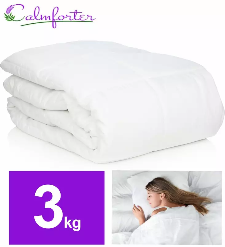 Painopeitto 3kg 110x150cm Calmforter - Pussilakanat, petivaatteet ja tyynyt - 6438168106038 - 1