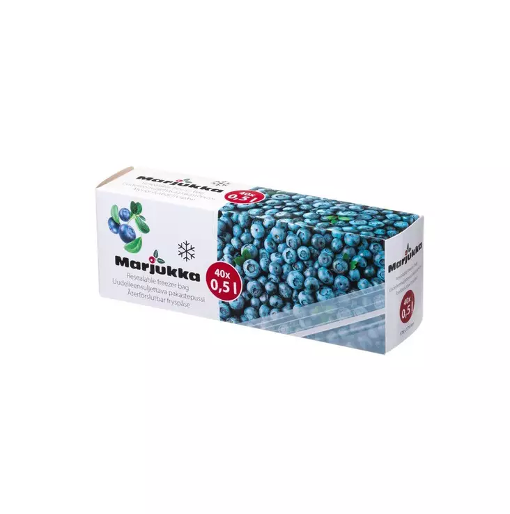 pakastepussi marjukka marjojen pakastaminen - Pakastuspussit ja -rasiat - 6410416276878 - 1