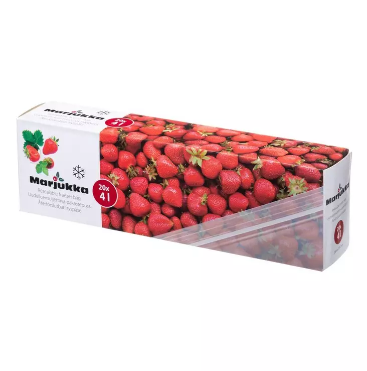 pakastepussi marjojen pakastaminen - Pakastuspussit ja -rasiat - 6410416276908 - 1