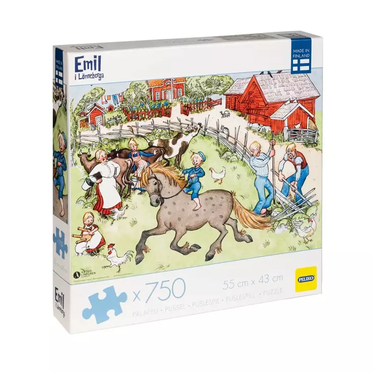 Palapeli Vaahteramäen Eemeli 750 palaa - Palapelit - 6416550358418 - 1